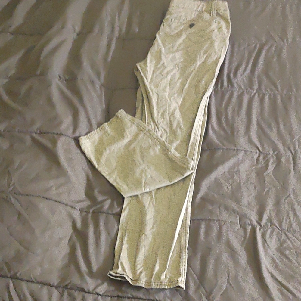 Skinny male khaki pants